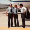 The 3 Amigo's 
Left to Right Captain Paul Quinn, Captain George Aiton and First Officer Terry Balser on the Ramp at YKM (Yakima, Washington) Circa 1982
with Cascade Airways Hawker Siddeley HS-748
 Photo Courtest George Aiton